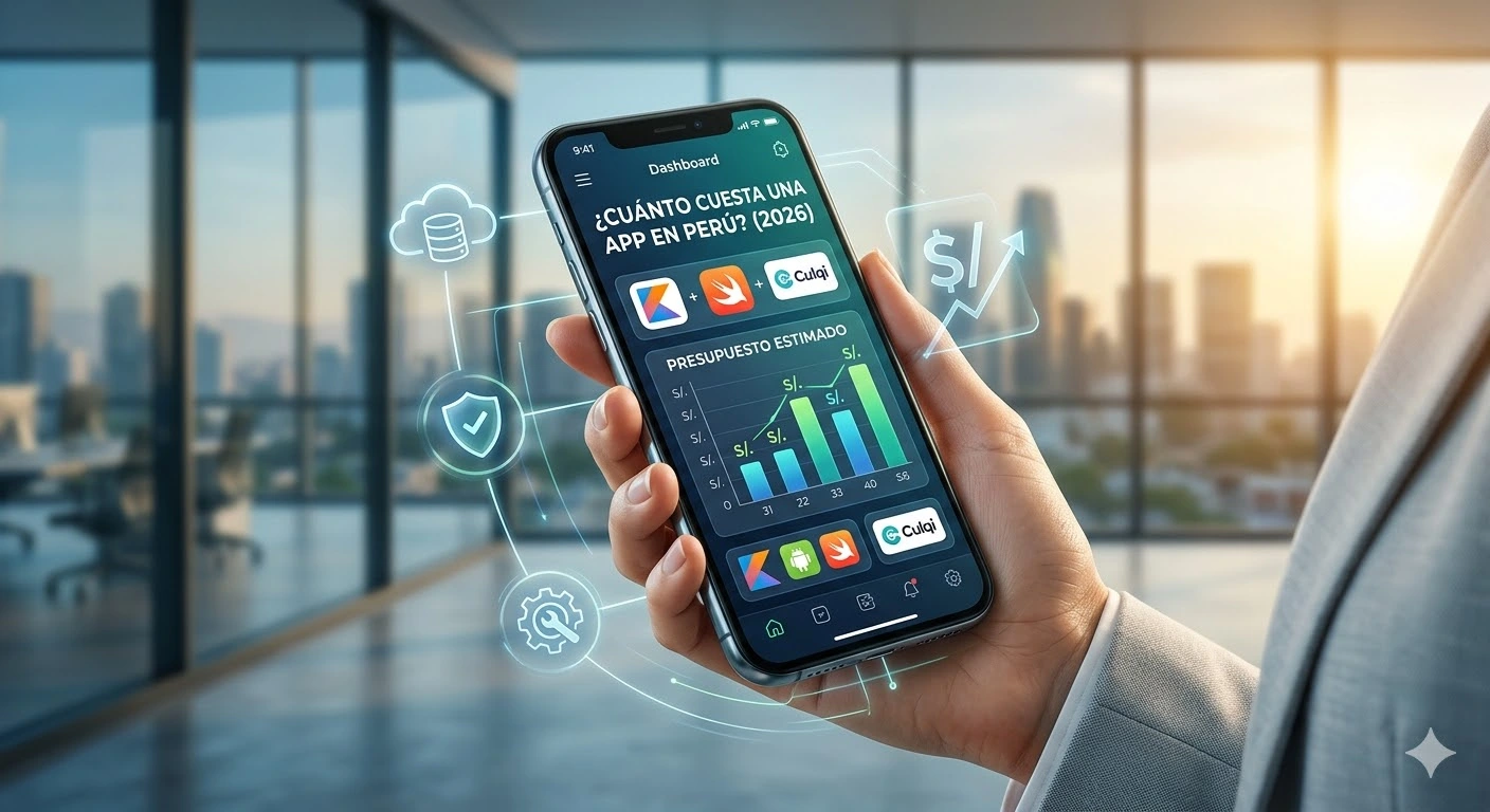 ¿Cuánto cuesta desarrollar una App móvil en Perú este 2026?